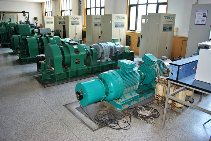 永善某热电厂使用我厂的YKK高压电机提供动力安装尺寸
